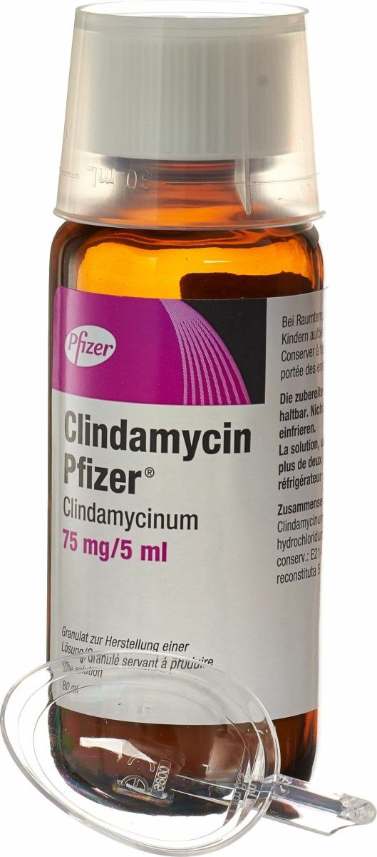 CLINDAMYCIN Pfizer caps 300 mg 16 pce
