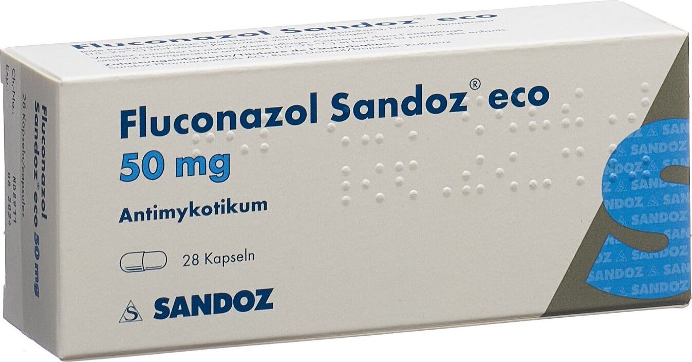 Fluconazol Pfizer 50 mg, Kapseln