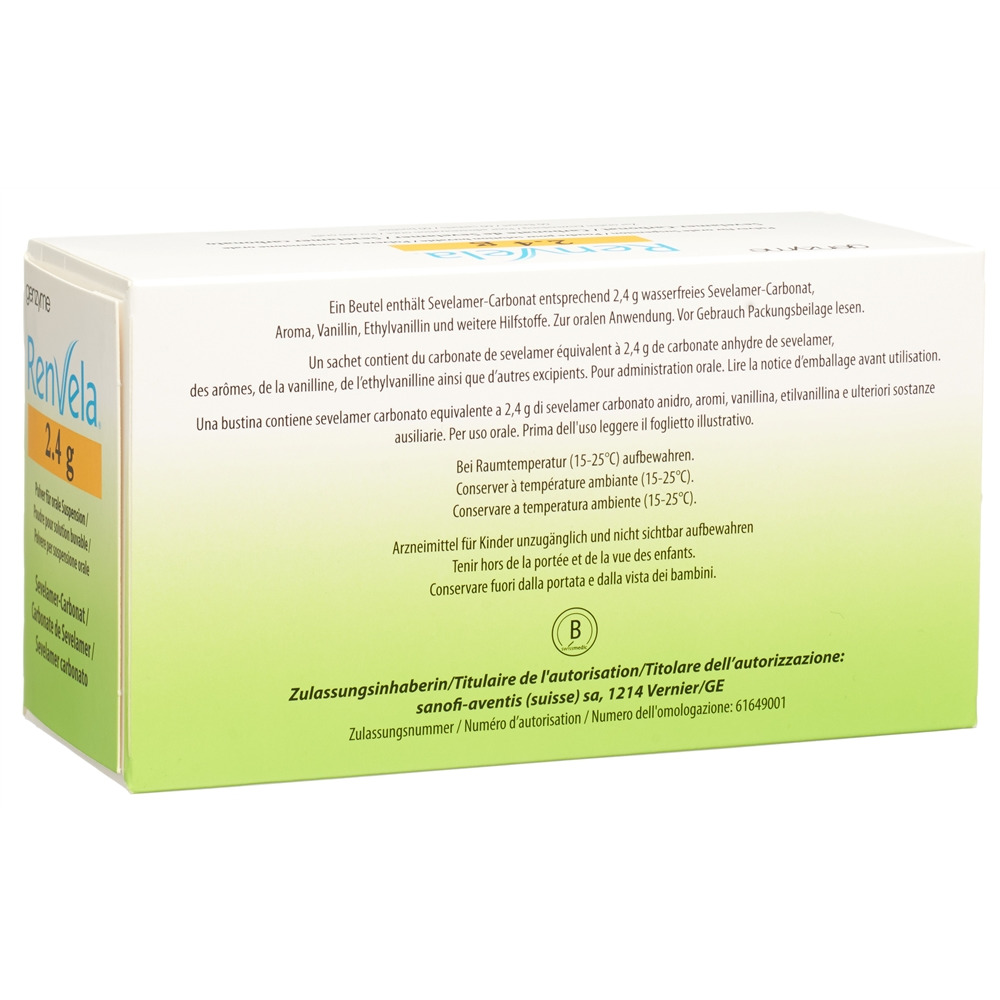 RENVELA pdr 2.4 g sach 60 pce