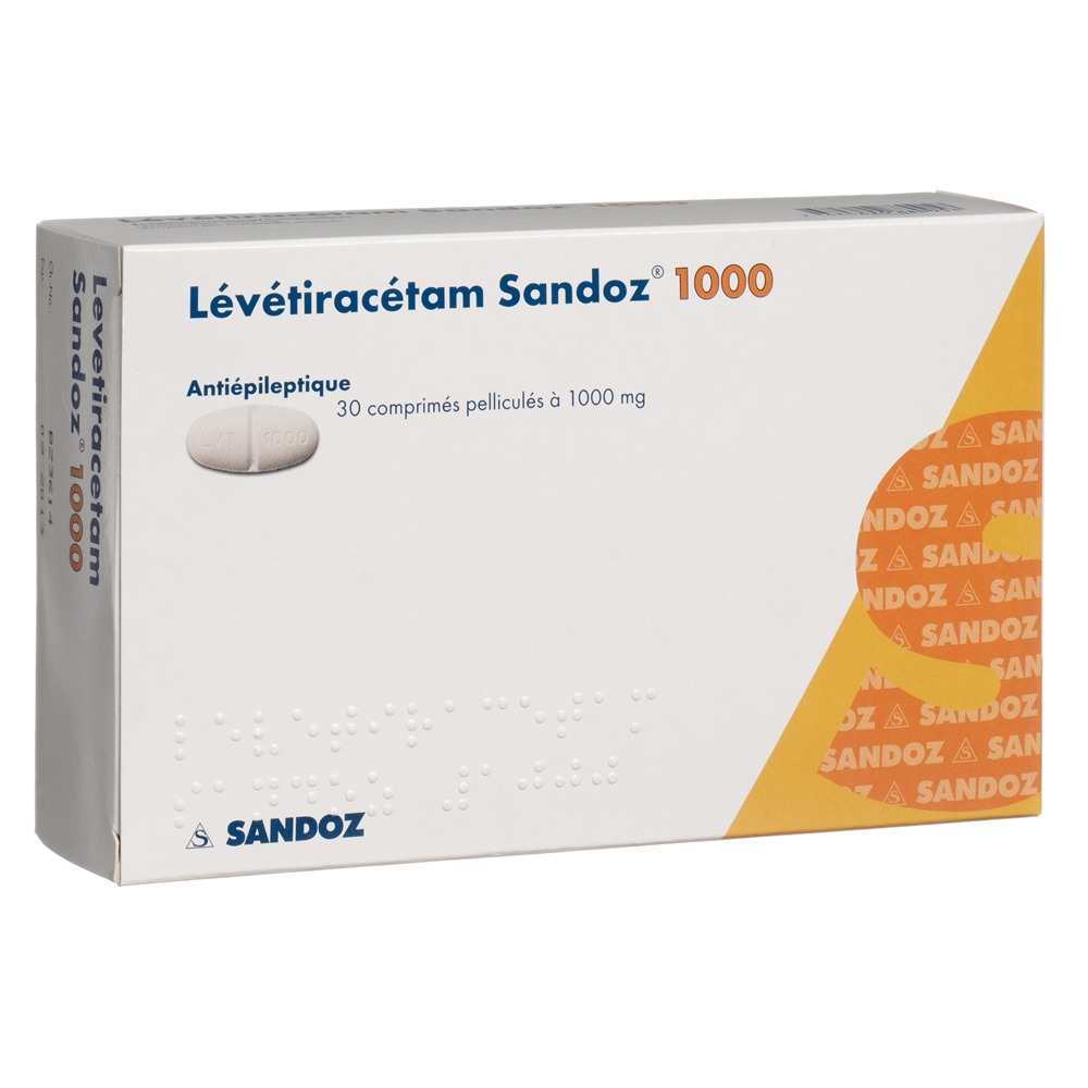Levetiracetam-Mepha 1000 mg, Filmtabletten