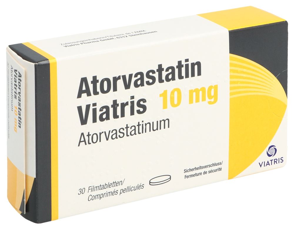 ATORVASTATIN Viatris cpr pell 10 mg 30 pce