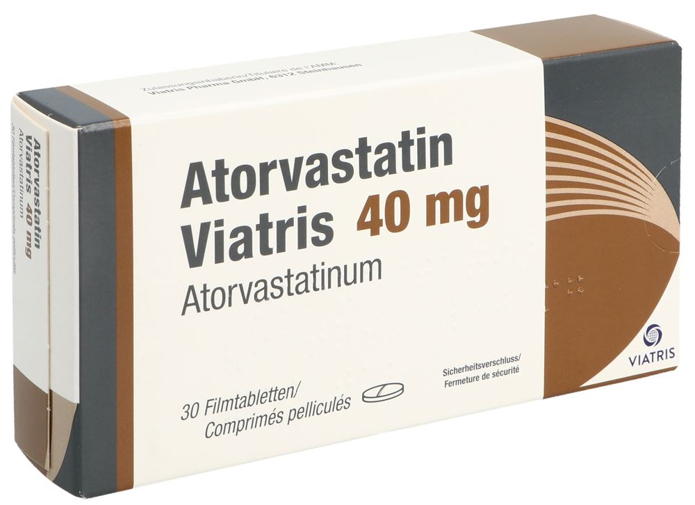 ATORVASTATIN Viatris cpr pell 40 mg 30 pce