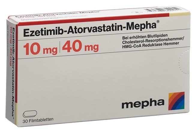Atorvastatin Viatris 40 mg, Filmtabletten
