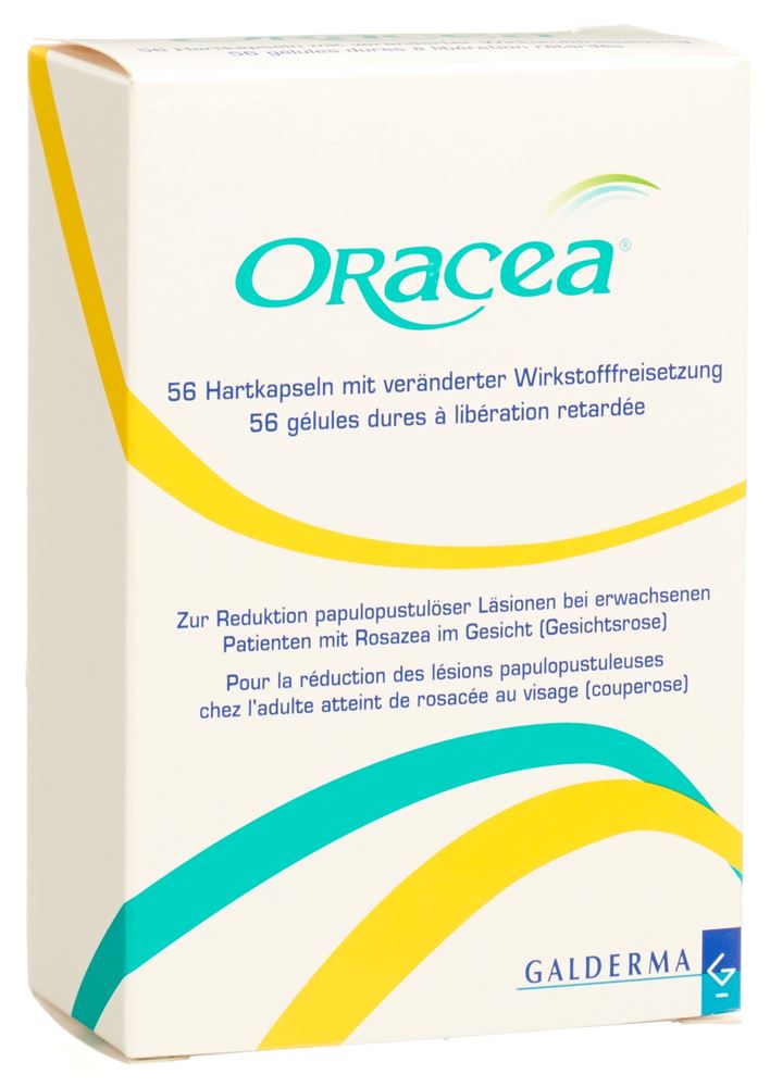ORACEA caps ret 40 mg 56 pce