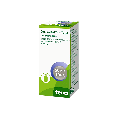 OXALIPLATIN Teva liquid 50 mg/10ml flac 10 ml