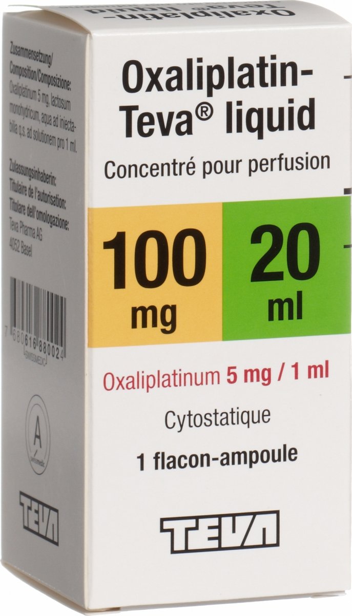 OXALIPLATIN Teva liquid 200 mg/40ml flac 40 ml