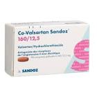 CO-VALSARTAN Sandoz cpr pell 160/12.5 98 pce