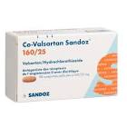 CO-VALSARTAN Sandoz cpr pell 160/25 98 pce