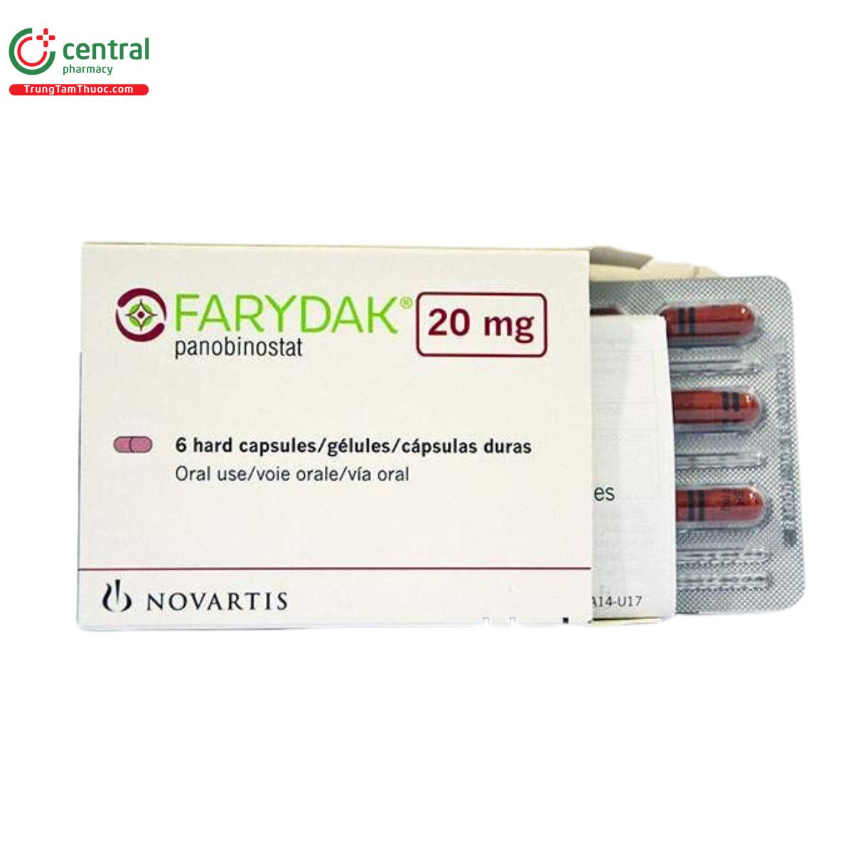 Farydak 20 mg, Hartkapseln