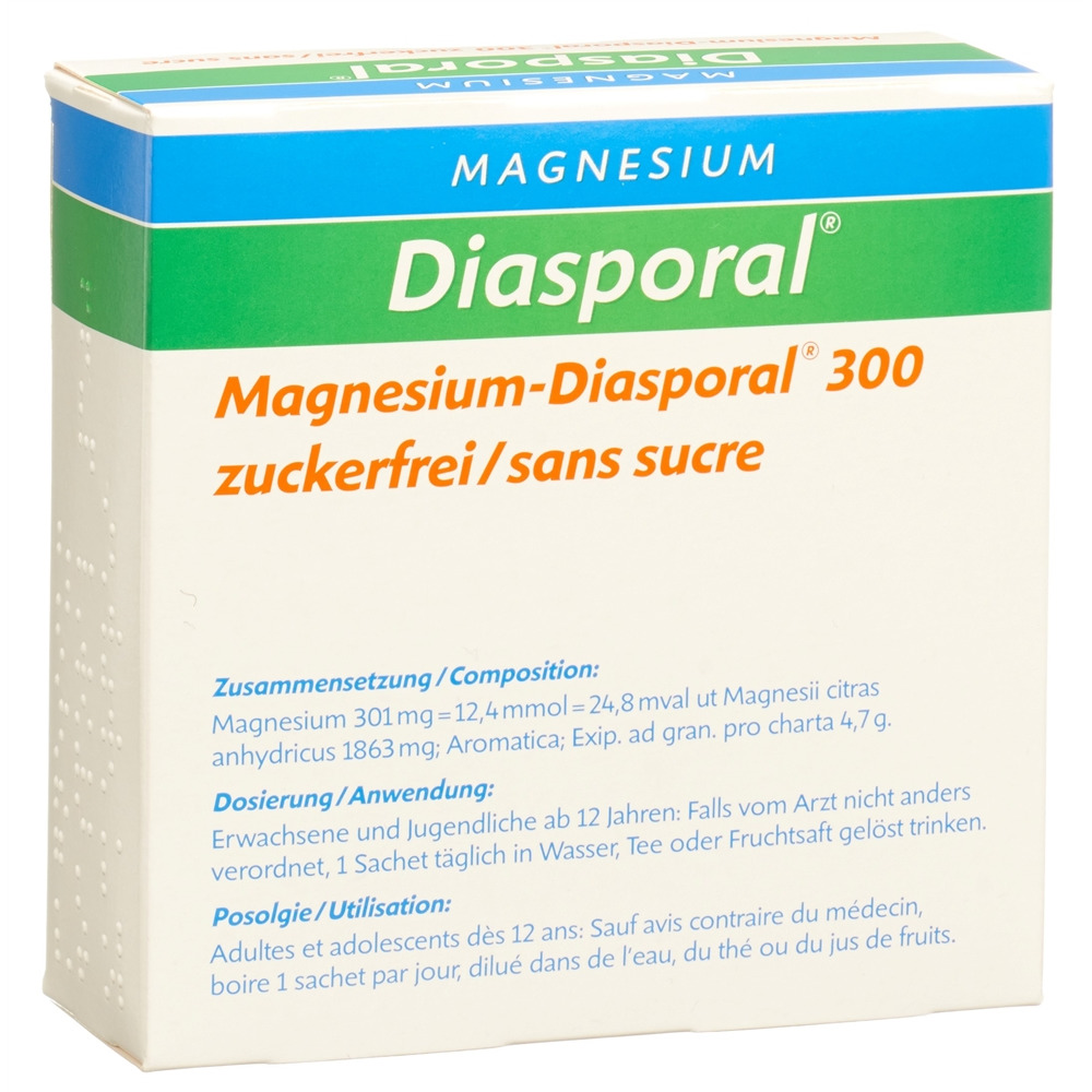 Magnesium-Diasporal 300 zuckerfrei, Granulat