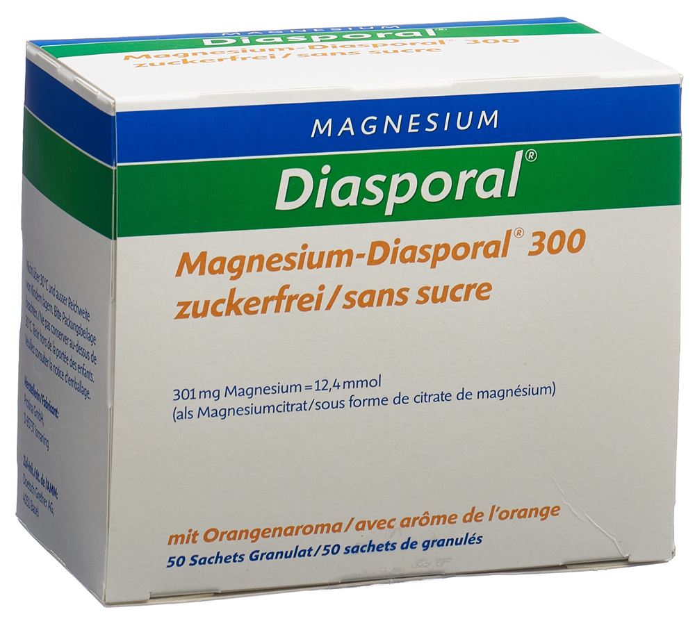 Magnesium-Diasporal 300 zuckerfrei, Granulat