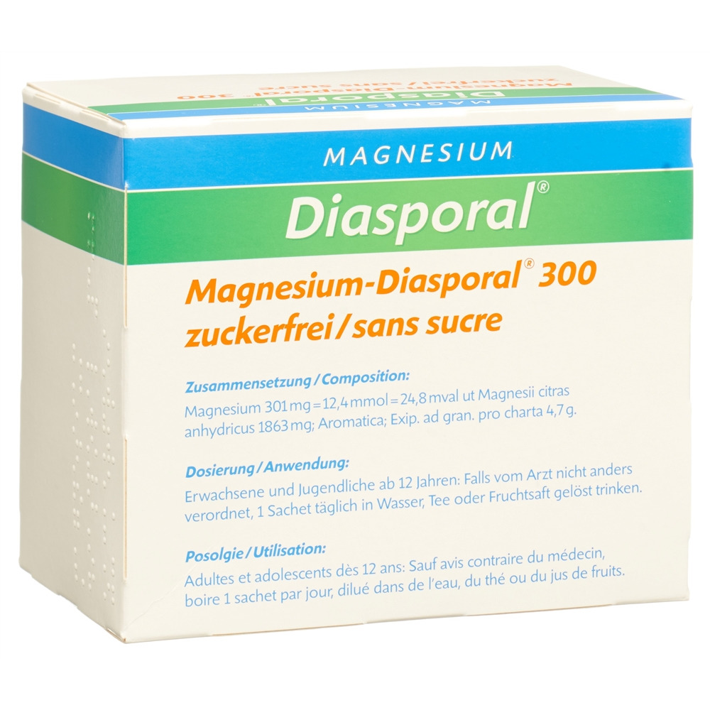 Magnesium-Diasporal 300 zuckerfrei, Granulat