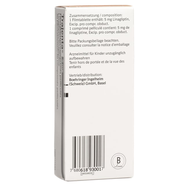 Trajenta, Filmtabletten