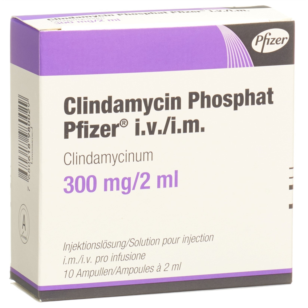 Clindamycin Phosphat Pfizer i.v./i.m. 300 mg, Injektionslösung