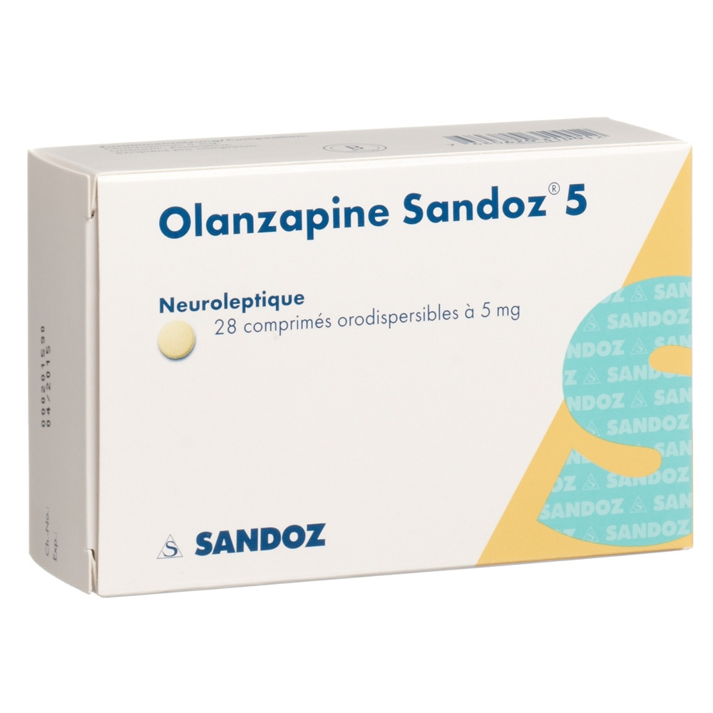 OLANZAPINE Sandoz cpr orodisp 5 mg 28 pce