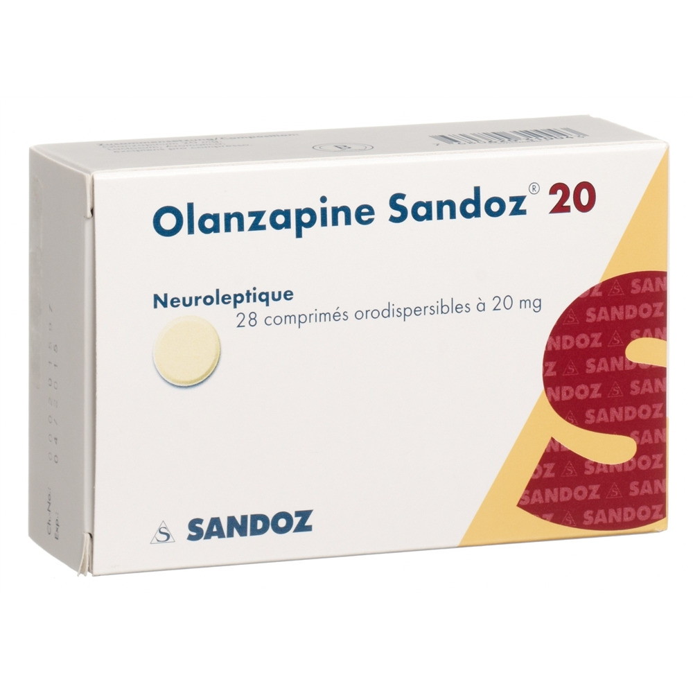 Olanzapin Sandoz 20, Schmelztabletten