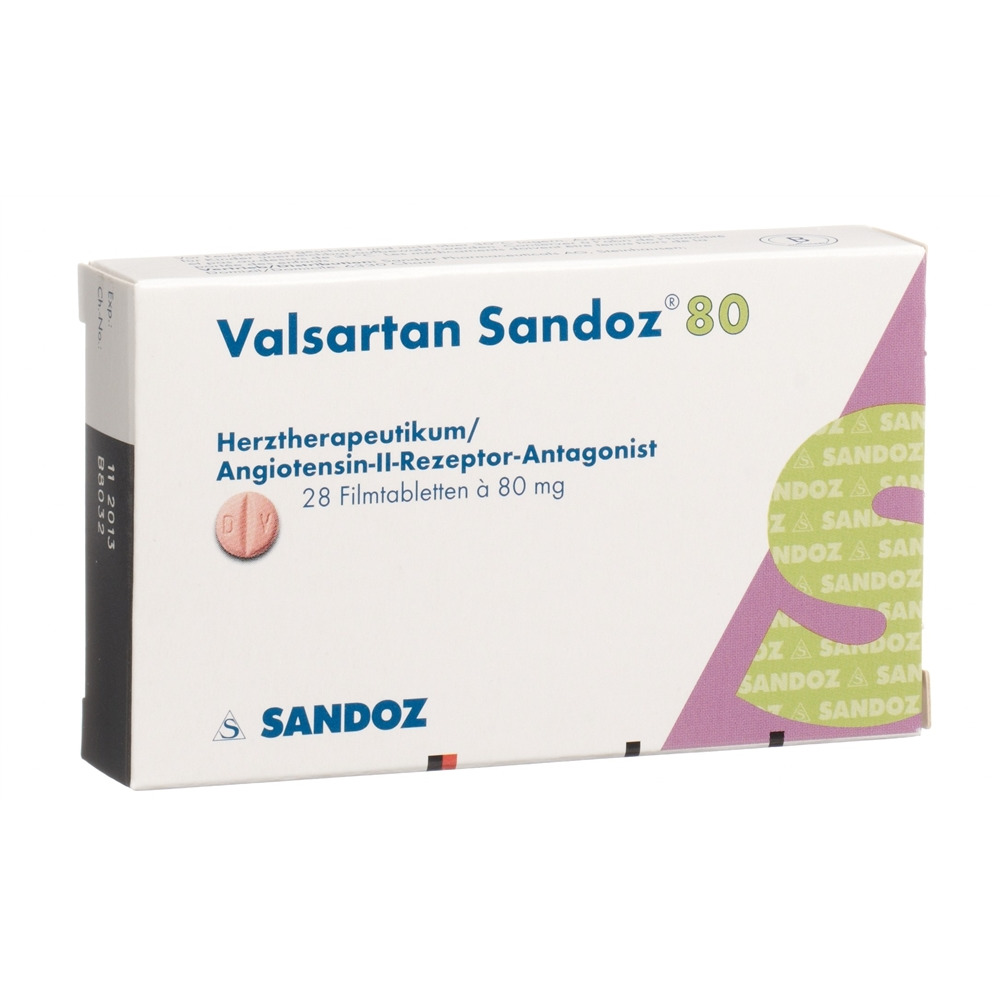 VALSARTAN Sandoz cpr pell 160 mg 28 pce