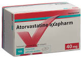 ATORVASTATINE axapharm cpr pell 40 mg 30 pce