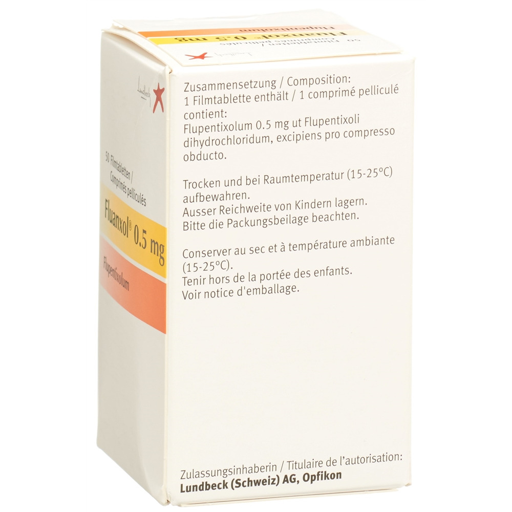 FLUANXOL cpr pellic 0.5 mg flacon 50 pce
