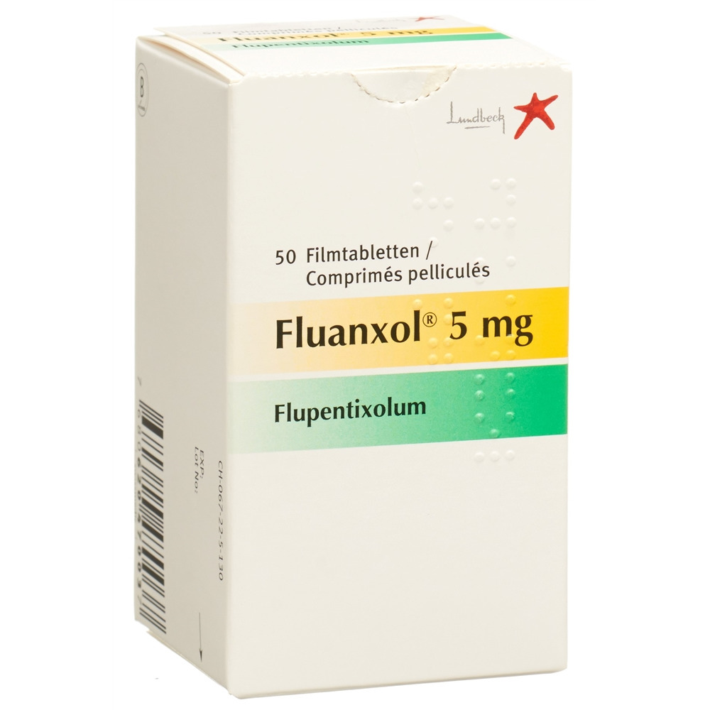 FLUANXOL cpr pellic 5 mg flacon 50 pce