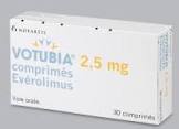 Votubia 2.5 mg, Tabletten