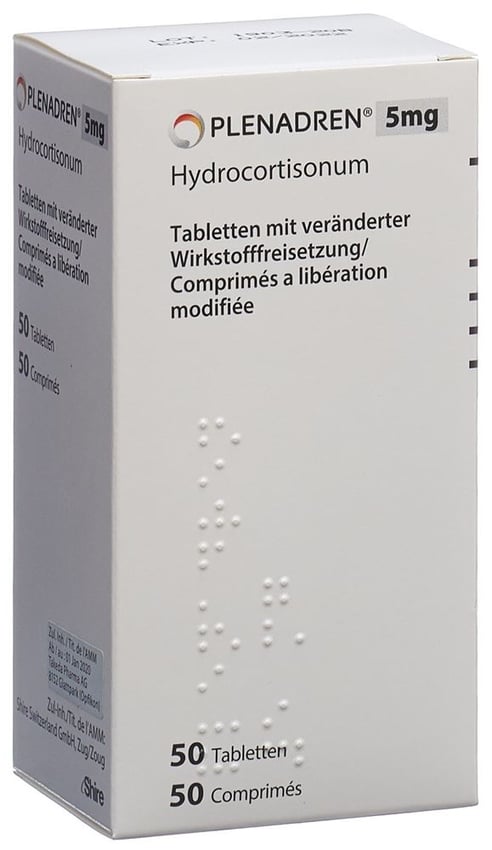 Plenadren 5 mg, Tabletten mit veränderter Wirkstofffreisetzung