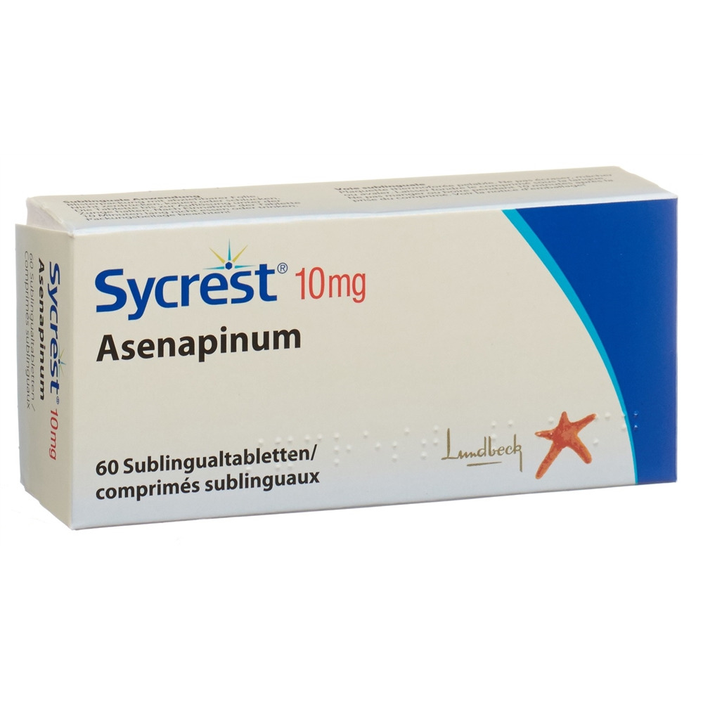 SYCREST cpr subling 10 mg 60 pce