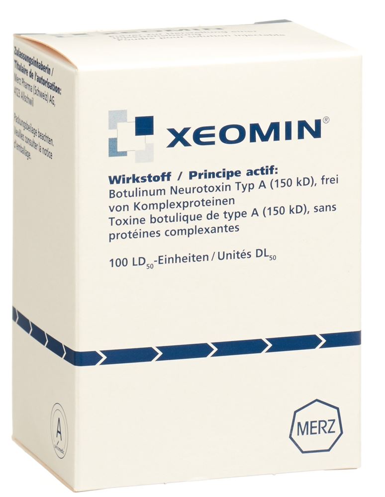 Xeomin 100 LD50-Einheiten, Pulver zur Herstellung einer Injektionslösung