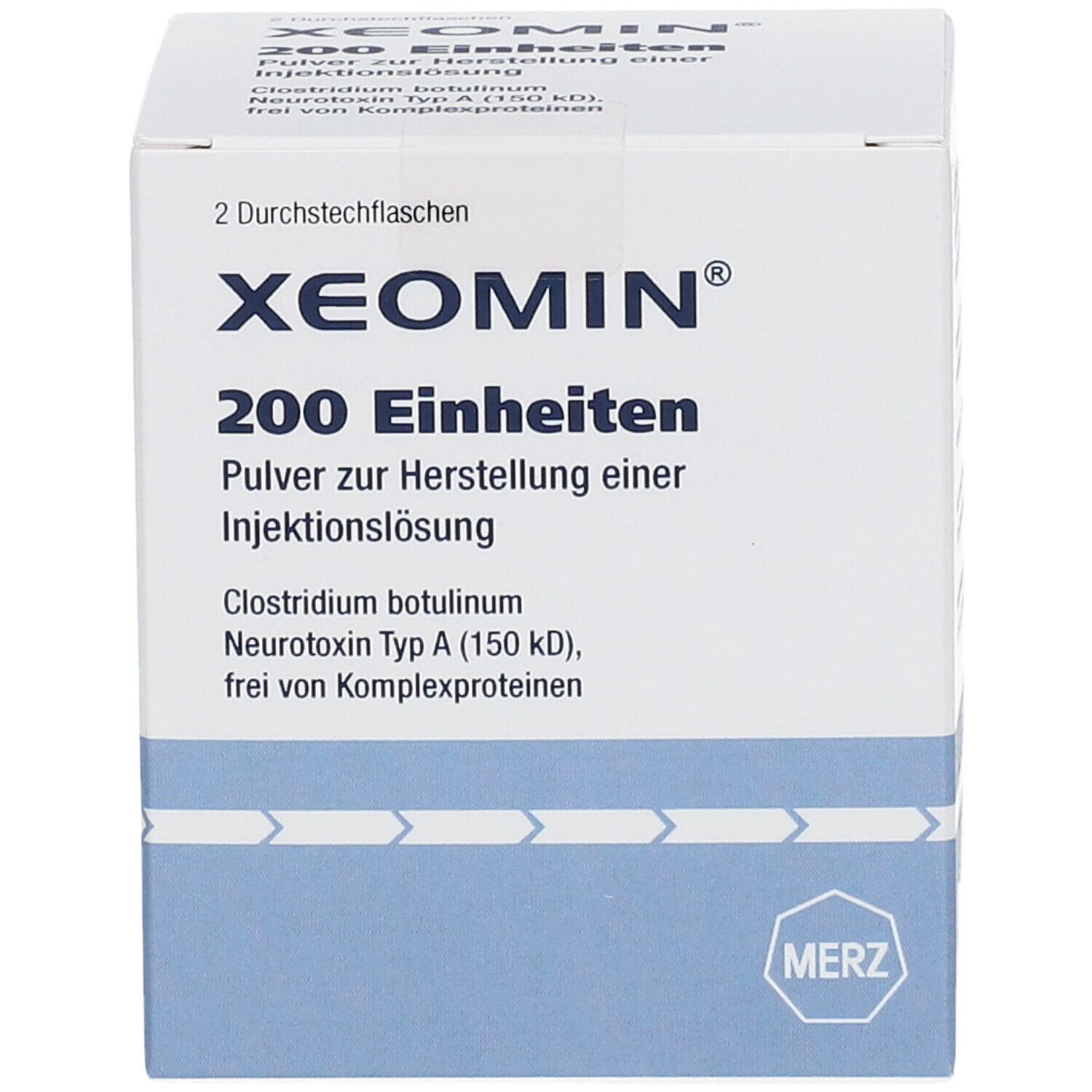 Xeomin 200 LD50-Einheiten, Pulver zur Herstellung einer Injektionslösung