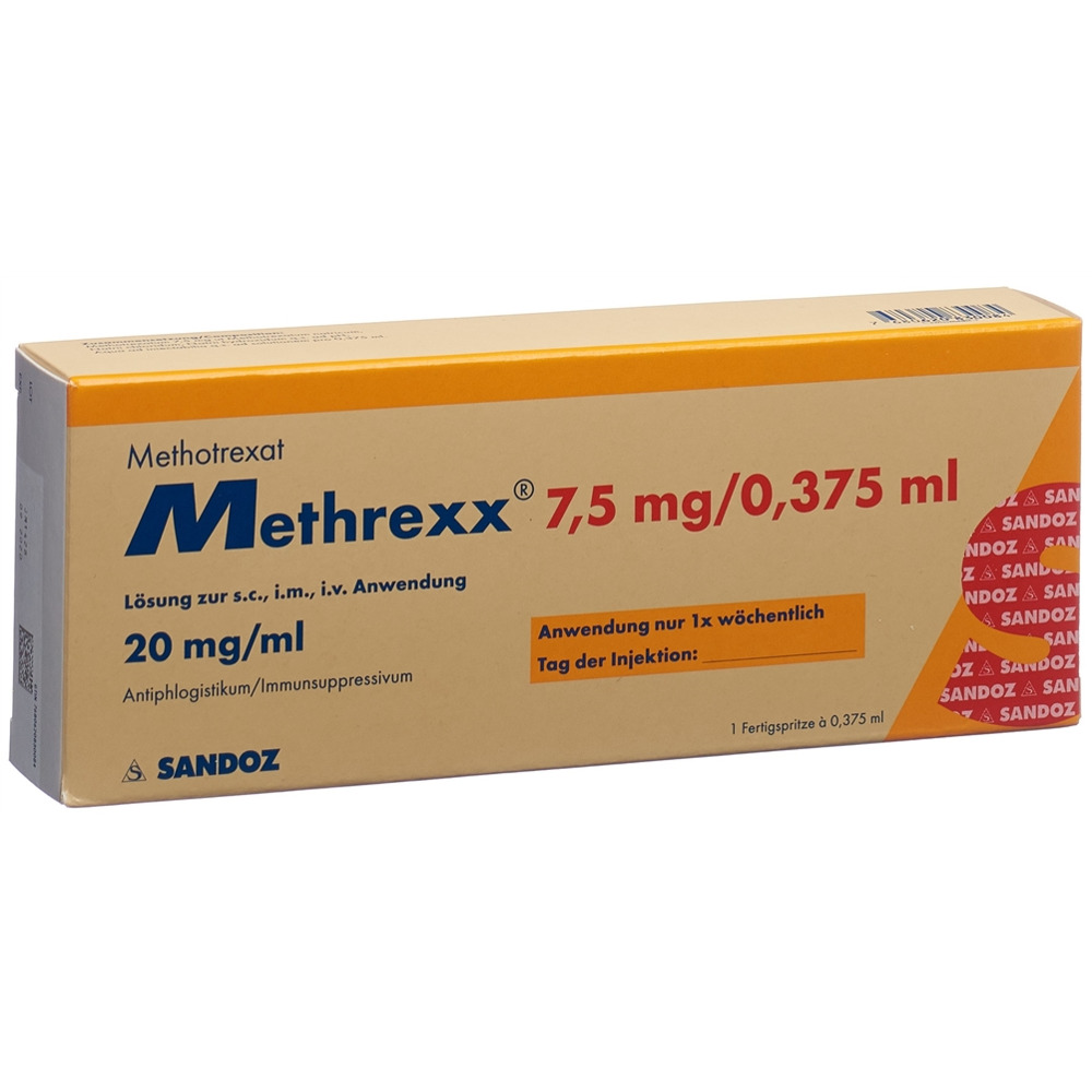 METHREXX sol inj 7.5 mg/0.375ml ser pré 0.375 ml