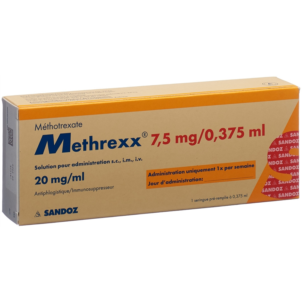 METHREXX sol inj 7.5 mg/0.375ml ser pré 0.375 ml