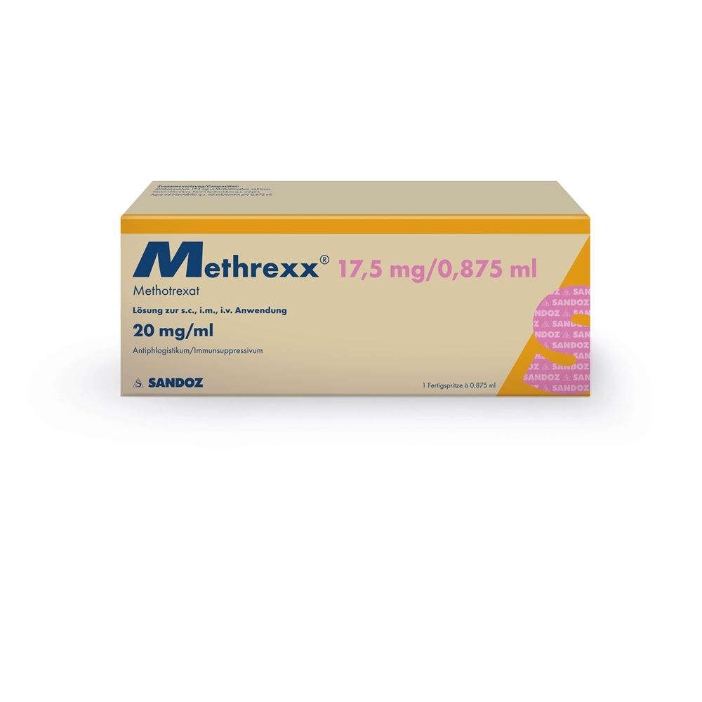 METHREXX sol inj 17.5 mg/0.875ml ser pré 0.875 ml