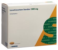 Levetiracetam Sandoz 500 mg, Filmtabletten