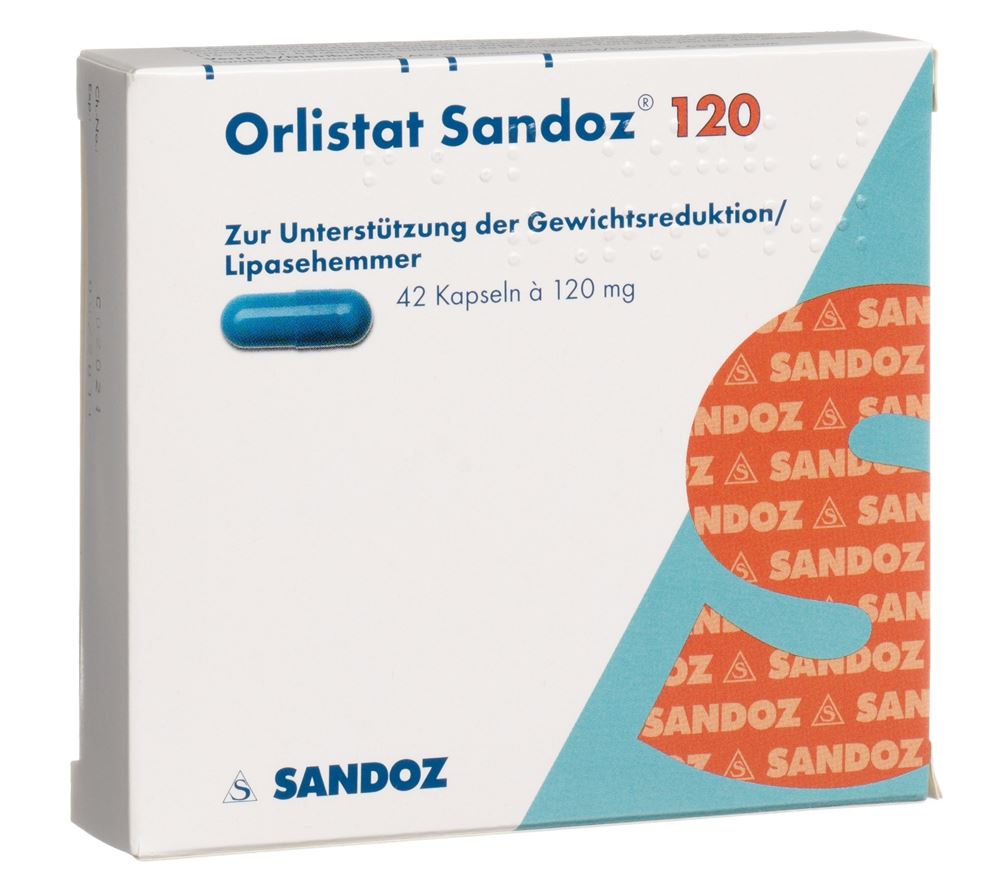 ORLISTAT Sandoz caps 120 mg 42 pce