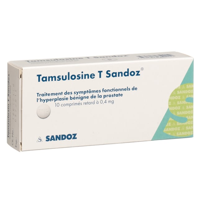 TAMSULOSINE Sandoz eco caps ret 0.4 mg 10 pce