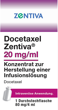 Docetaxel Zentiva, conc perf 80 mg/4ml (alt), flac 1 pce