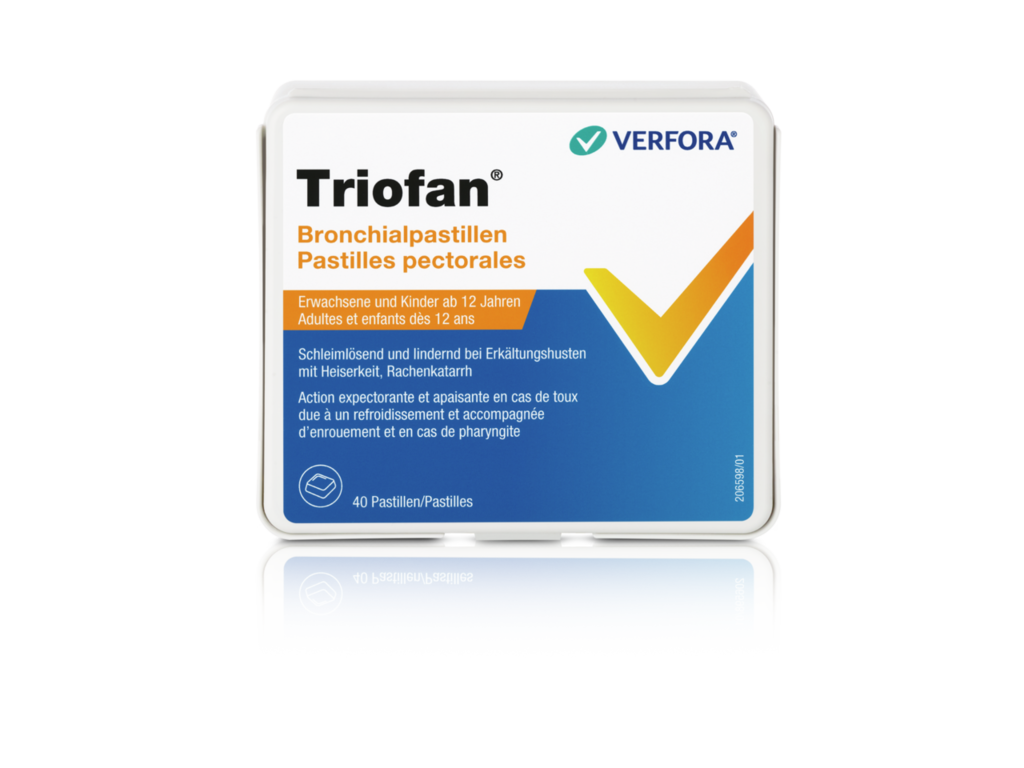 TRIOFAN Pastilles pectorales bte 40 pce