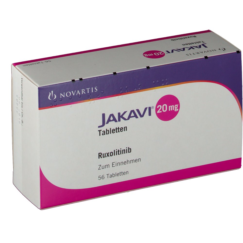 Jakavi 20 mg, Tabletten