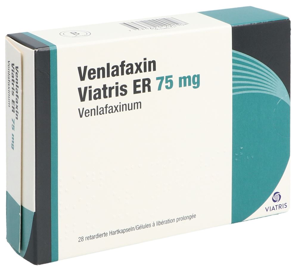 VENLAFAXIN Viatris ER caps ret 75 mg 28 pce