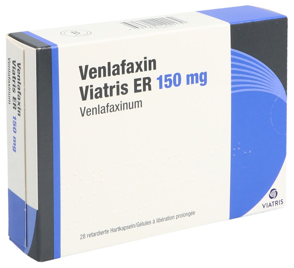 VENLAFAXIN Viatris ER caps ret 150 mg 28 pce