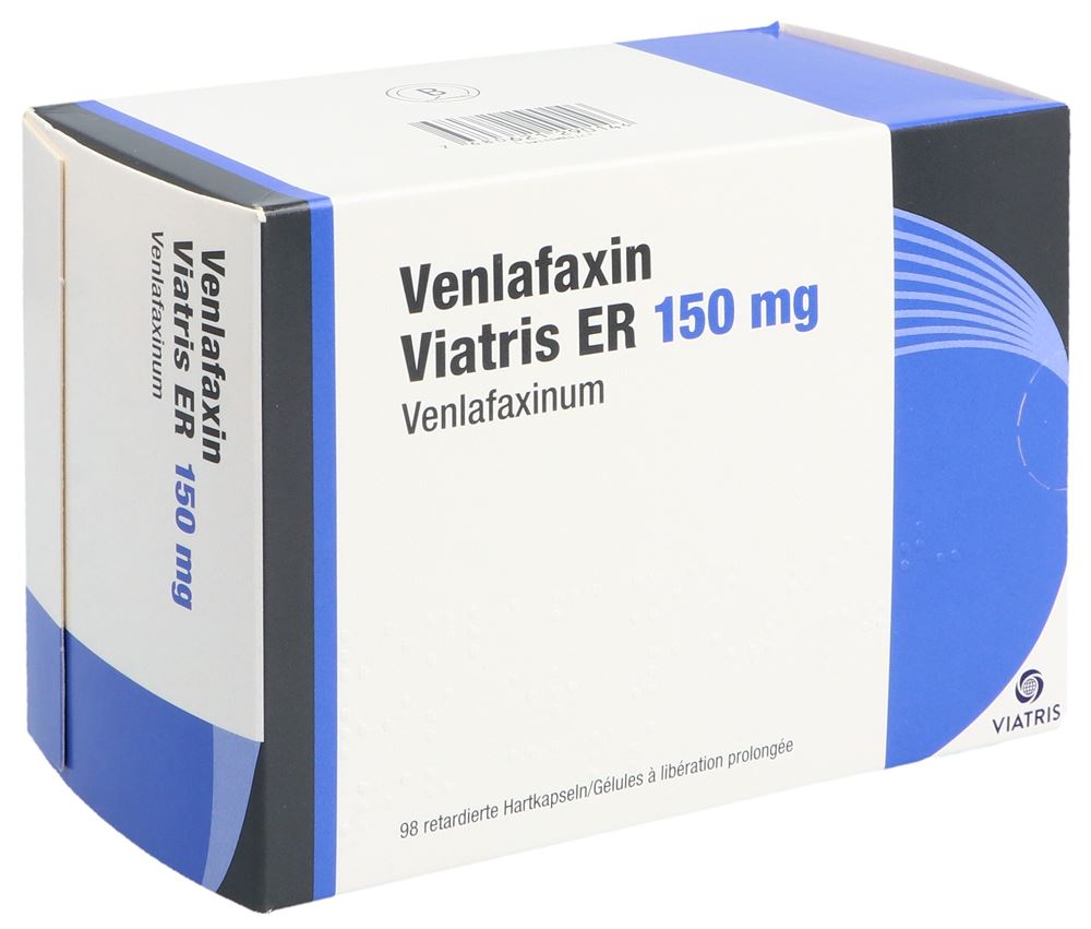 VENLAFAXIN Viatris ER caps ret 150 mg 98 pce