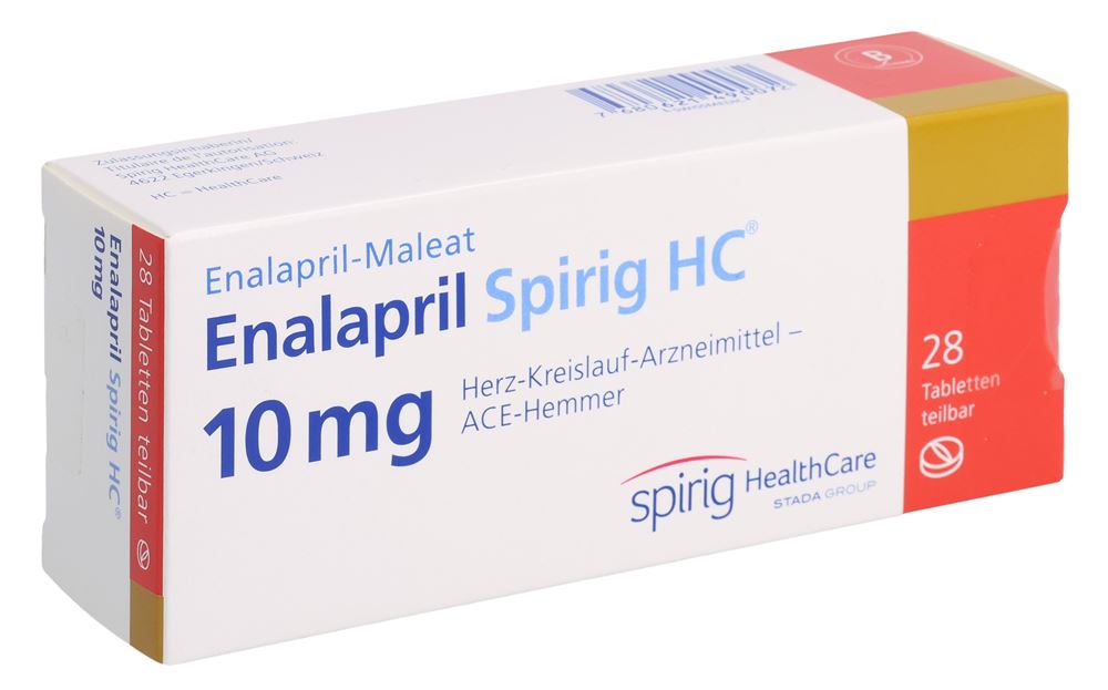 ENALAPRIL Spirig HC cpr 10 mg 28 pce