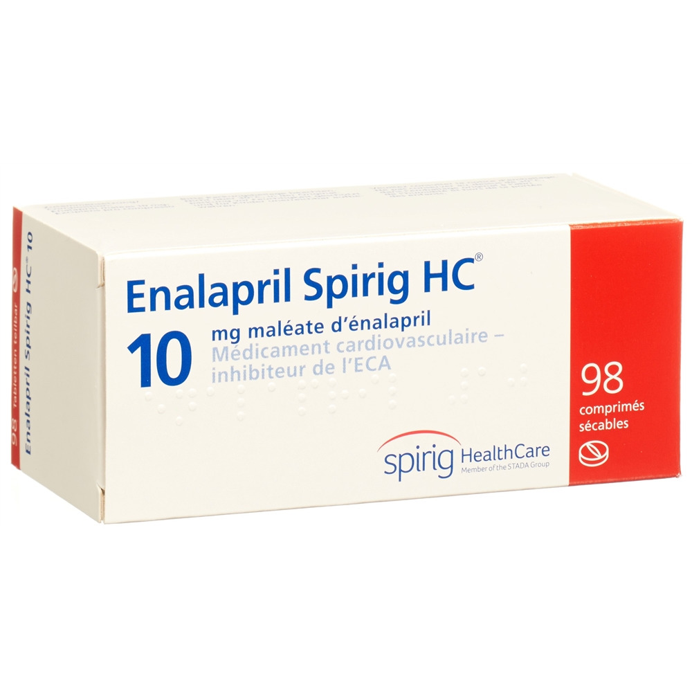ENALAPRIL Spirig HC cpr 10 mg 98 pce
