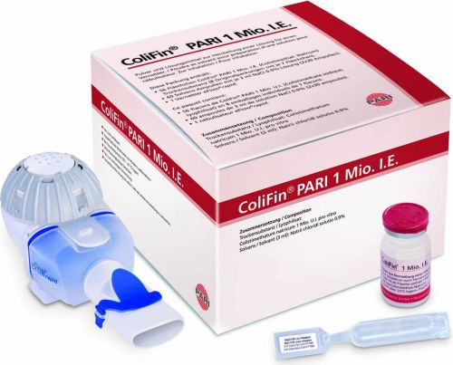 COLIFIN PARI pdr inh 1 mio UI c solv amp 56 pce