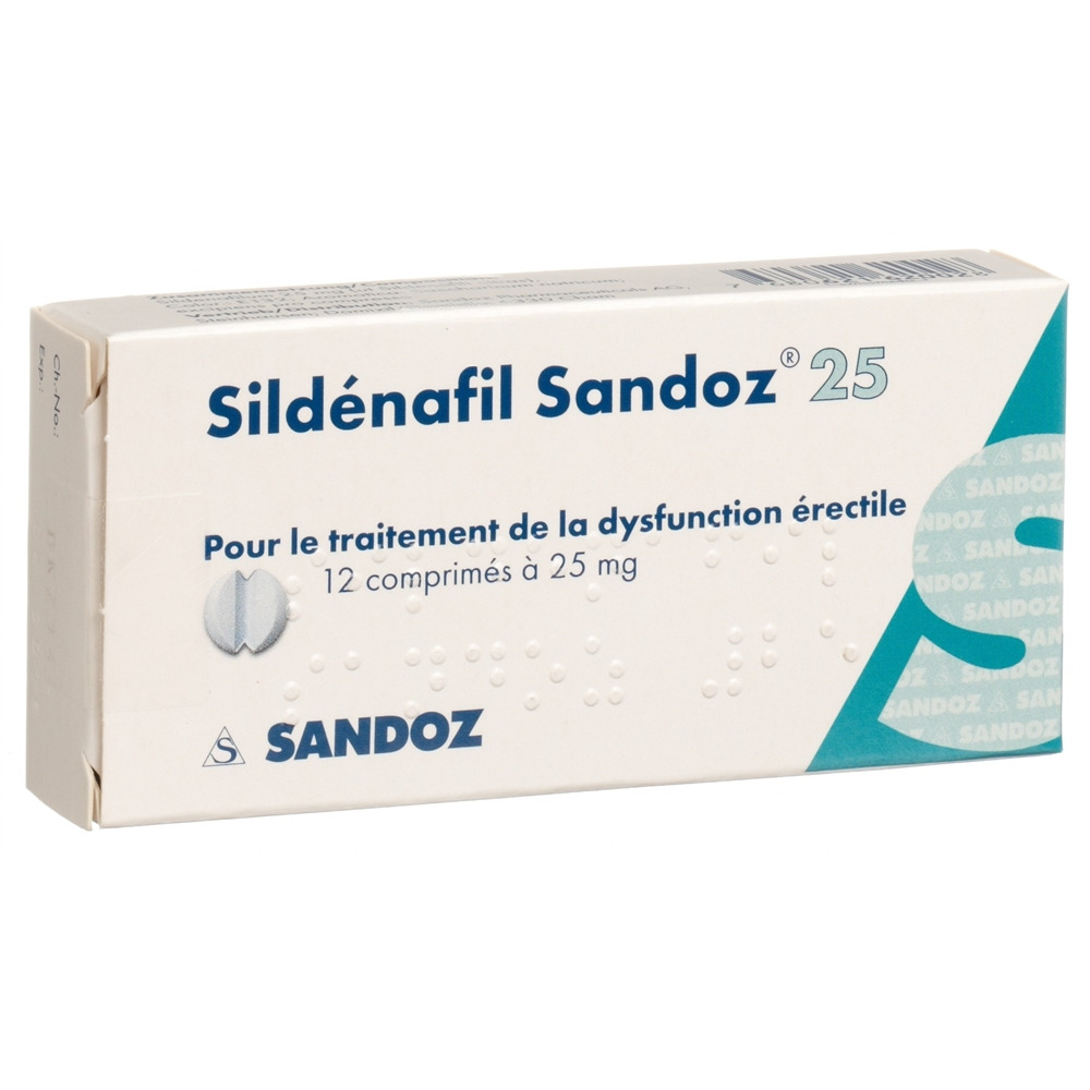 SILDENAFIL Sandoz cpr 25 mg 12 pce