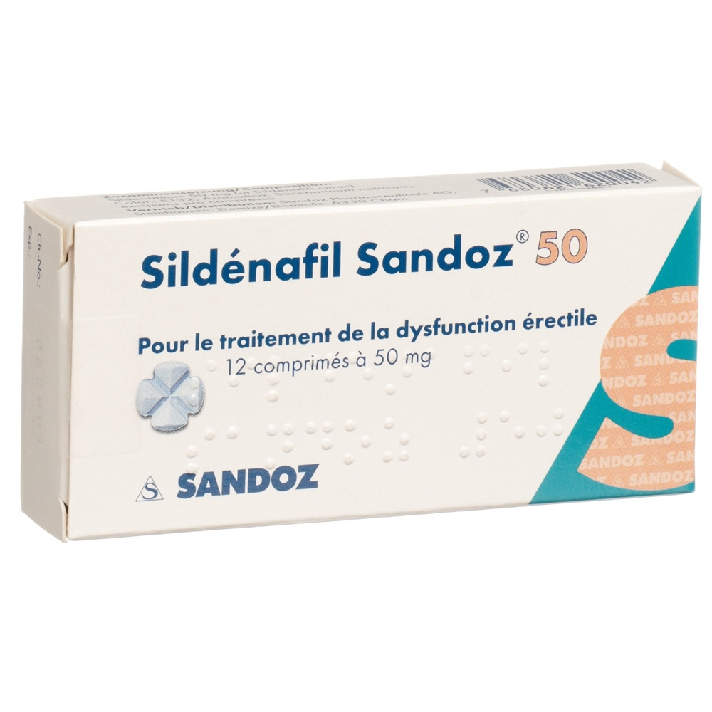 SILDENAFIL Sandoz cpr 50 mg 12 pce