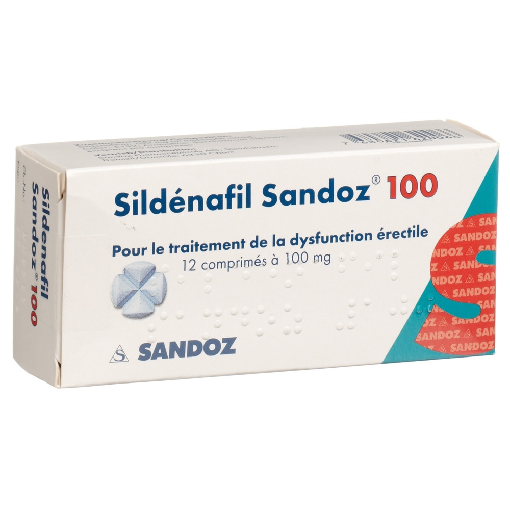 SILDENAFIL Sandoz cpr 100 mg 12 pce