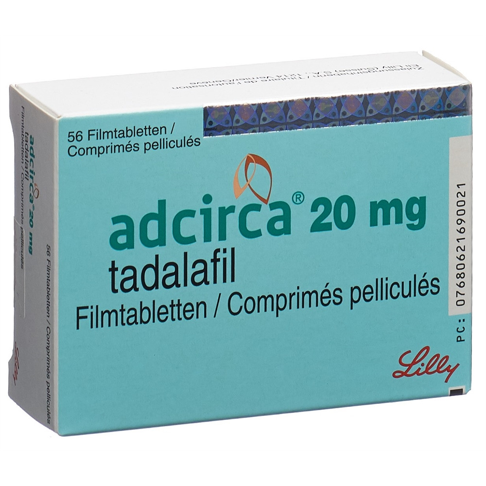 ADCIRCA cpr pell 20 mg 56 pce