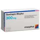 QUETIAPIN Mepha cpr pell 300 mg 100 pce