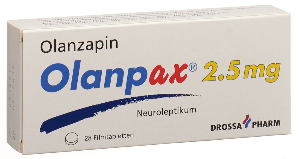 OLANPAX cpr pell 2.5 mg 28 pce